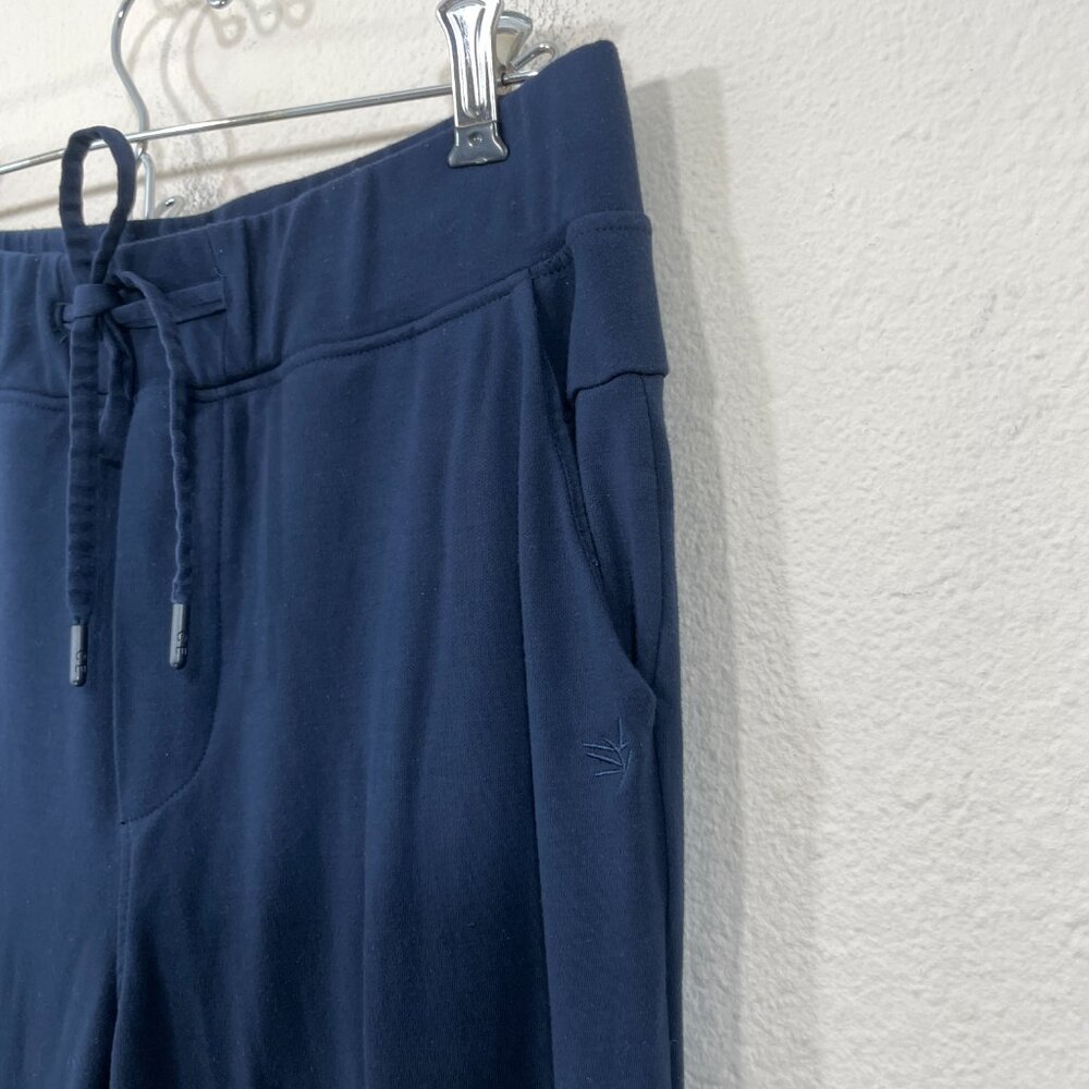 Cozy Earth Bamboo Jogger Pants Women's Size Small Navy Lounge Luxe Comfort - Picture 5 of 11